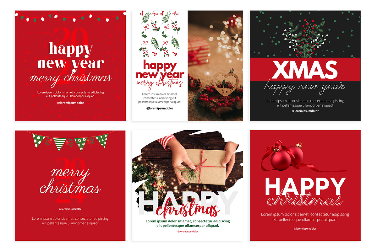 Canva Christmas New Year Instagram, a Social Media Template by illycreative (Photo 2 of 5)