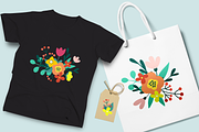 Floral Blast, a Decorative Illustration by Anna Krestiannykova (Thumbnail 3 of 5)