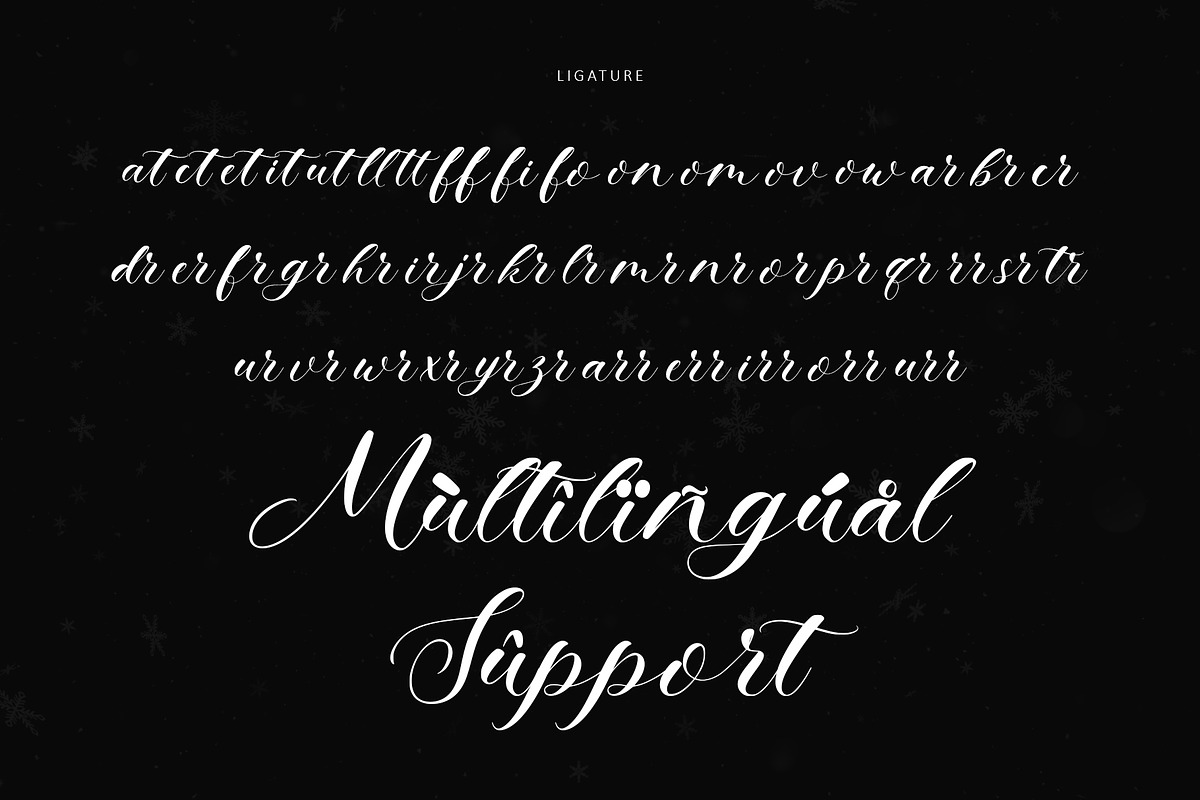 Christmas Twinkle, a Handwritten Font by Letterara (Photo 10 of 11)