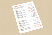 Resume, a Resume Template by Creative  designer (Thumbnail 1 of 5)