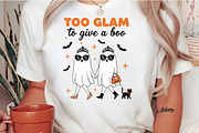 Too Glam to Give a Boo PNG, an Illustration by Craft Nest (Thumbnail 2 of 6)