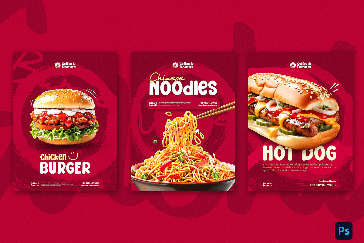 Social Media Post Design Template, a Graphic by Designs By Sachin (Photo 3 of 5)