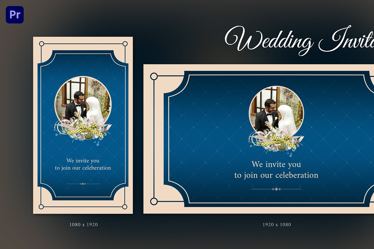 Wedding Invitation V3 | Premiere Pro, a Templates & Theme by Gatamotion (Photo 2 of 4)