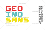 GEO IND SANS (Display) Typeface, a Font by SUBCUTANEO STORE (Thumbnail 5 of 7)