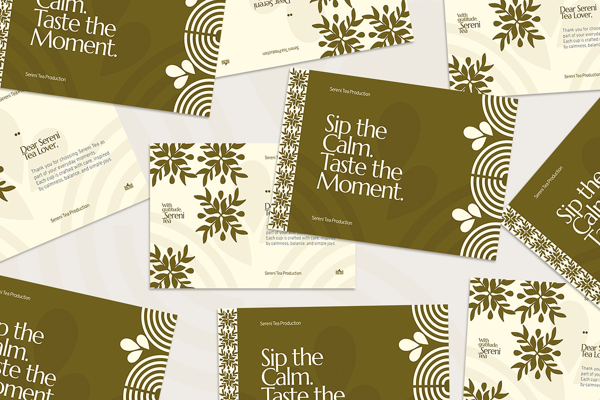 Sereni Tea - Postcard, a Card Template by Fannan Studio (Photo 3 of 3)