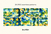 Terra Futura Seamless Patterns, a Pattern Graphic by Anna Design Studio (Thumbnail 2 of 7)