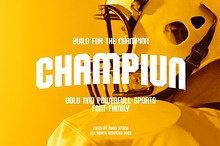 Champiun – Bold and Powerful Sports