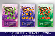 Surf Meet-Up Flyer Template, a Flyer Template by Four C Graphic (Thumbnail 3 of 10)