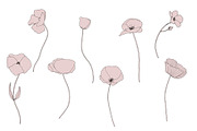 Dainty Floral Patterns Elements, a Pattern Graphic by Youandigraphics (Thumbnail 12 of 17)