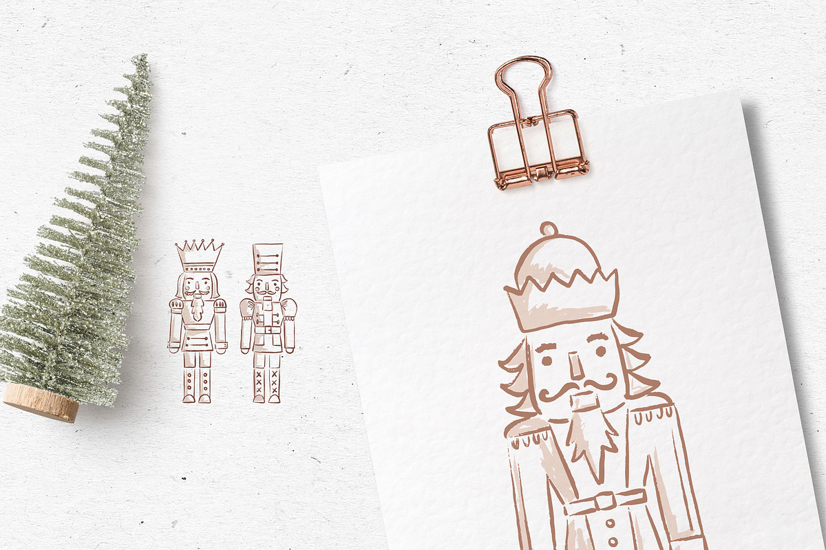 NUTCRACKER ILLUSTRATION/ vector+png, an Illustration by KruthDesign (Photo 6 of 6)