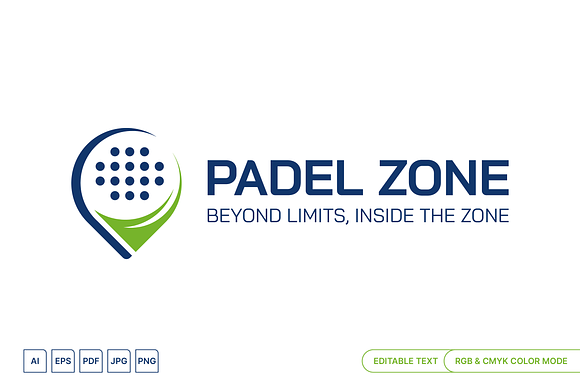 Padel Zone Sports Logo preview 2