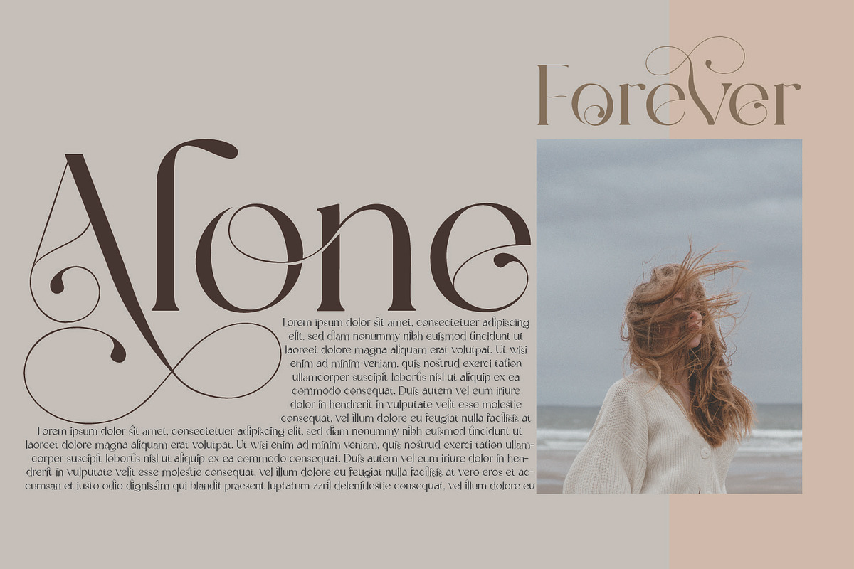 Bibalgoski V2 | Vintage Serif Type, a Serif Font by MchCrafter (Photo 2 of 15)