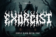 ZERION - Black Metal Font, a Blackletter Font by Fonday Studio (Thumbnail 2 of 6)