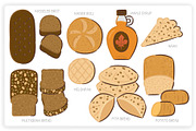 69 Bread Elements, an Object Graphic by monkik (Thumbnail 6 of 14)