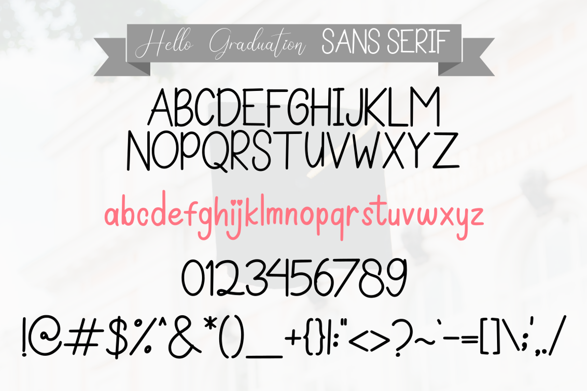 Hello Graduation | Font Duo, a Script Font by Rissyletter Studio (Photo 12 of 15)