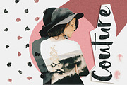 Hastagirl Chic brush watercolor font, a Font by Konstantine Studio (Thumbnail 6 of 9)