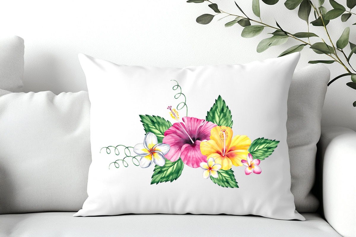 Tropical Breeze Clipart & Patterns, a Seasonal Illustration by SashaKondr (Photo 6 of 13)