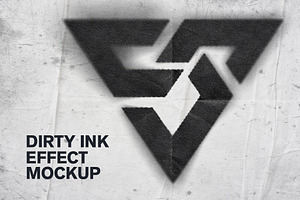 Dirty Ink Effect Mockup, a Layer Style Add-On by studiogstock