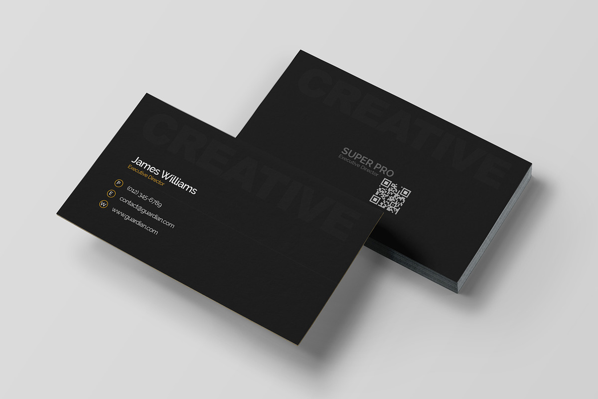 Business Card, a Business Card Template by Genereux Art (Photo 4 of 6)