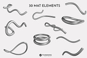 Chrome Y2K Abstract 3D Objects, an Object Graphic by Youandigraphics (Thumbnail 12 of 15)