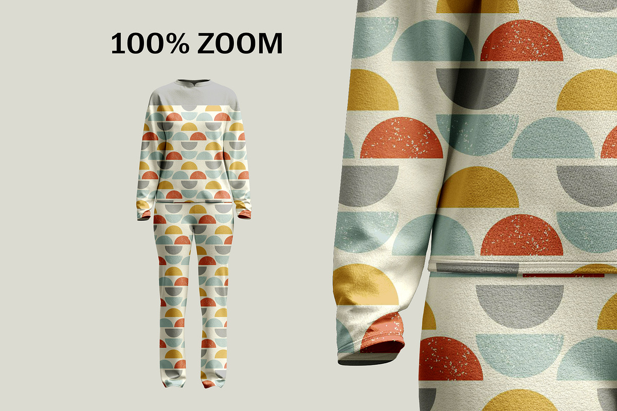 PAJAMA LONG SLEEVES MOCKUP, a Shirt Mockup by PudraART (Photo 2 of 7)