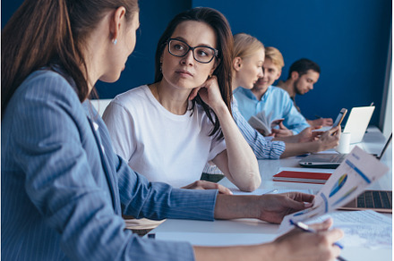 Employees are having a business, a Business Photo by undrey