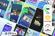 Application Canva Templates For IG, a Social Media Template by Virall (Thumbnail 2 of 11)
