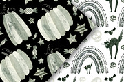 Halloween Clipart, Rainbows, Pattern, a Graphic by Valin Malin (Thumbnail 13 of 14)