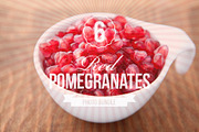 Red Pomegranates Photo Bundle of 6 preview 3