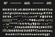 CS Avoid – Condensed Font, a Sans Serif Font by Craft Supply Co. (Thumbnail 8 of 8)