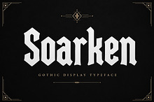 Soarken — Gothic Typeface