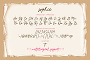 Sophie | Handwritten Font, a Handwritten Font by Airotype (Thumbnail 7 of 8)