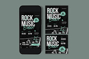 Rock Music Event Flyer, a Flyer Template by graphicook (Thumbnail 3 of 3)