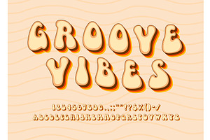 Groovy Font Or Groove Type