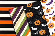 Happy Halloween Digital Paper Backgr, a Pattern Graphic by Libby Wishes (Thumbnail 3 of 3)