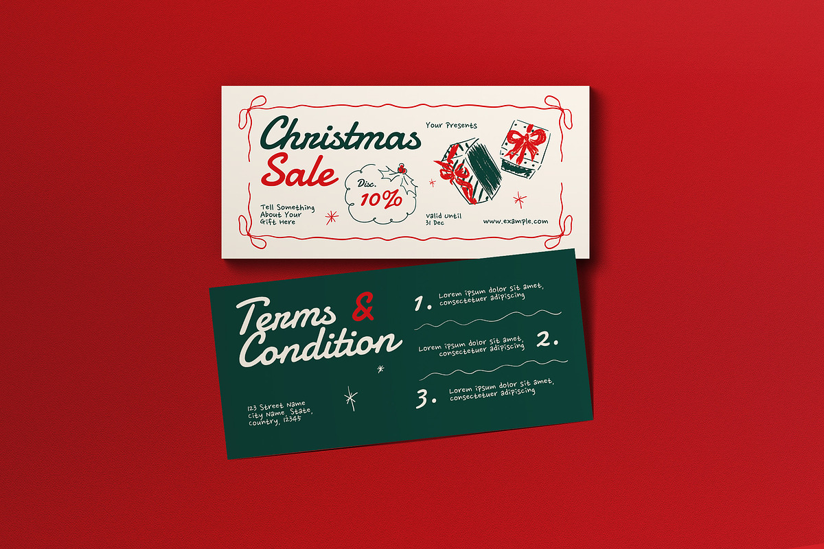 Christmas Sale Voucher