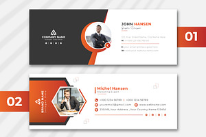 Email Signature Template, a Branding & Logo Template by pixelcreatx