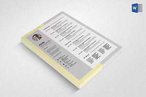 Clean Resume Set