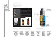 Unicorn Dropper Bottles Mock-up, a Cups & Container Mockup by akropol (Thumbnail 14 of 14)
