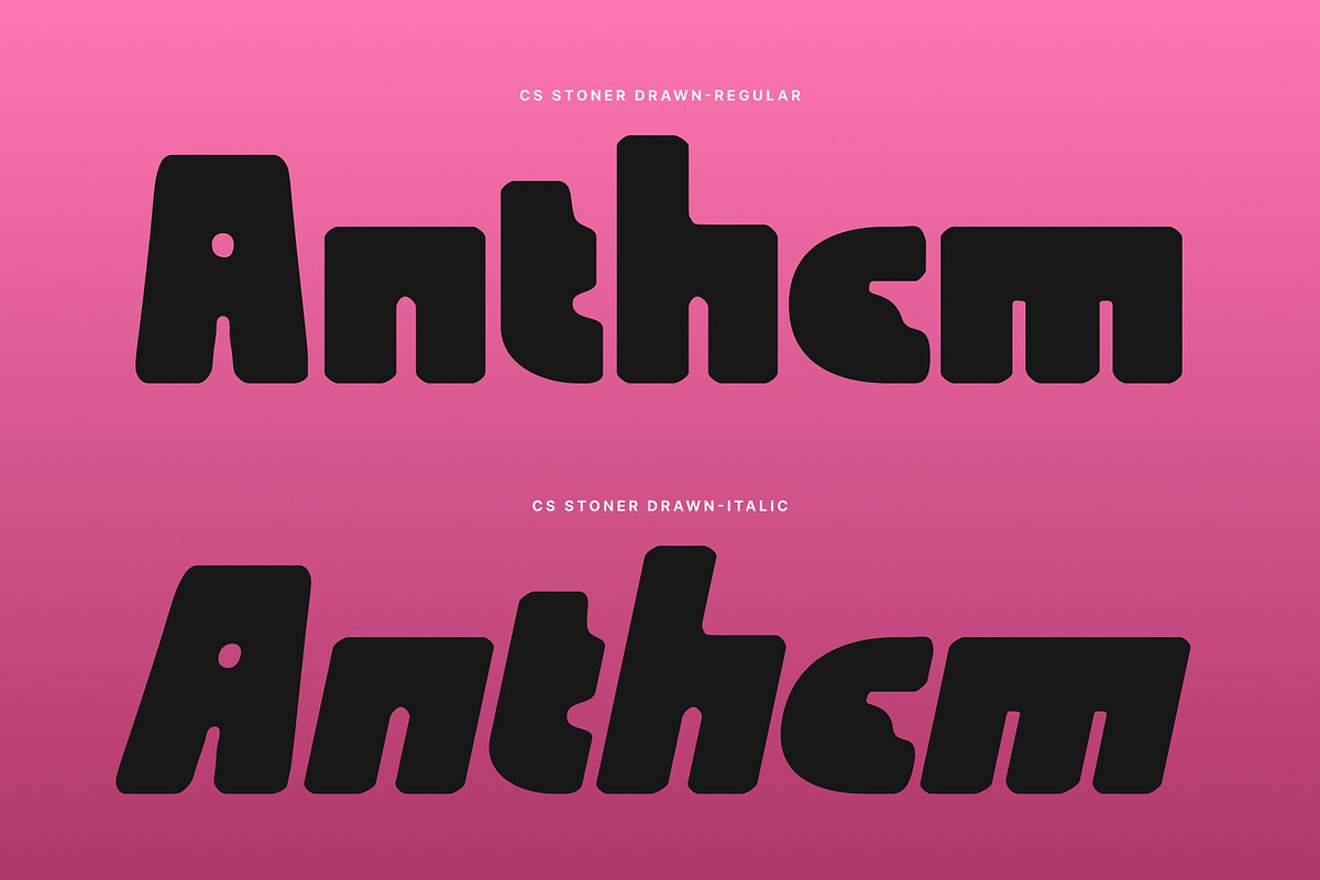 CS Stoner Drawn, a Sans Serif Font by Craft Supply Co. (Photo 4 of 8)