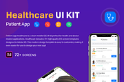 Healthcare Patient UI KIT, an App Template by UX Design Master (Thumbnail 10 of 14)