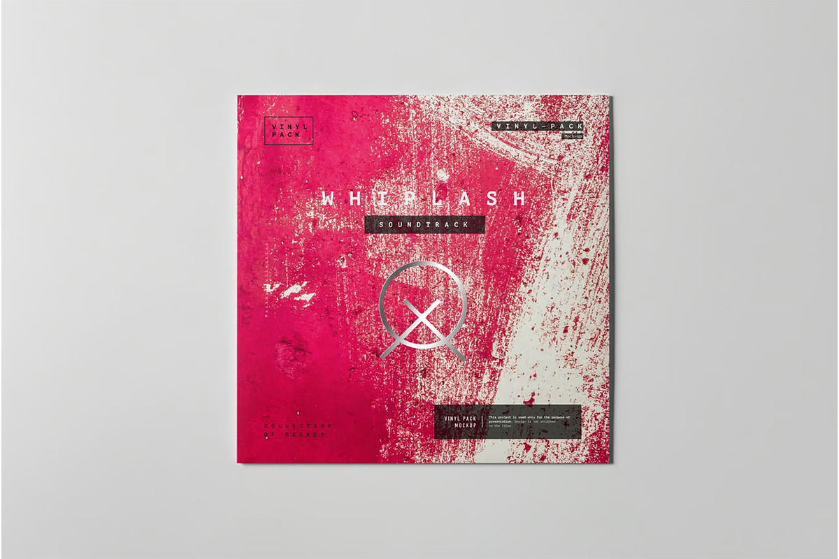 Vinyl Mock-up, a Product Mockup by zippypixelstudio (Photo 2 of 12)