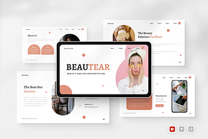 Beauty Presentation Power Point, a Presentation Template by Annora Studio