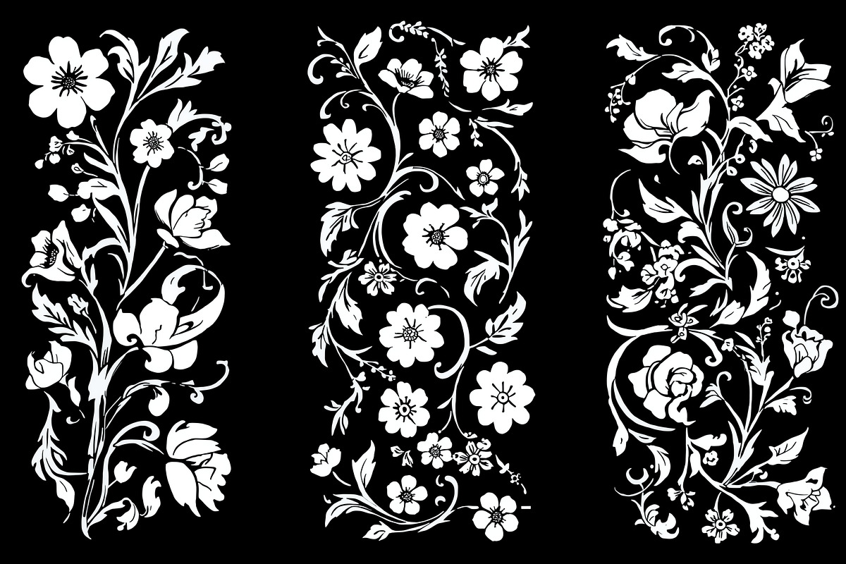 Intricate Floral Laser Cut Panel Des, an Object Graphic by balal (Photo 1 of 11)