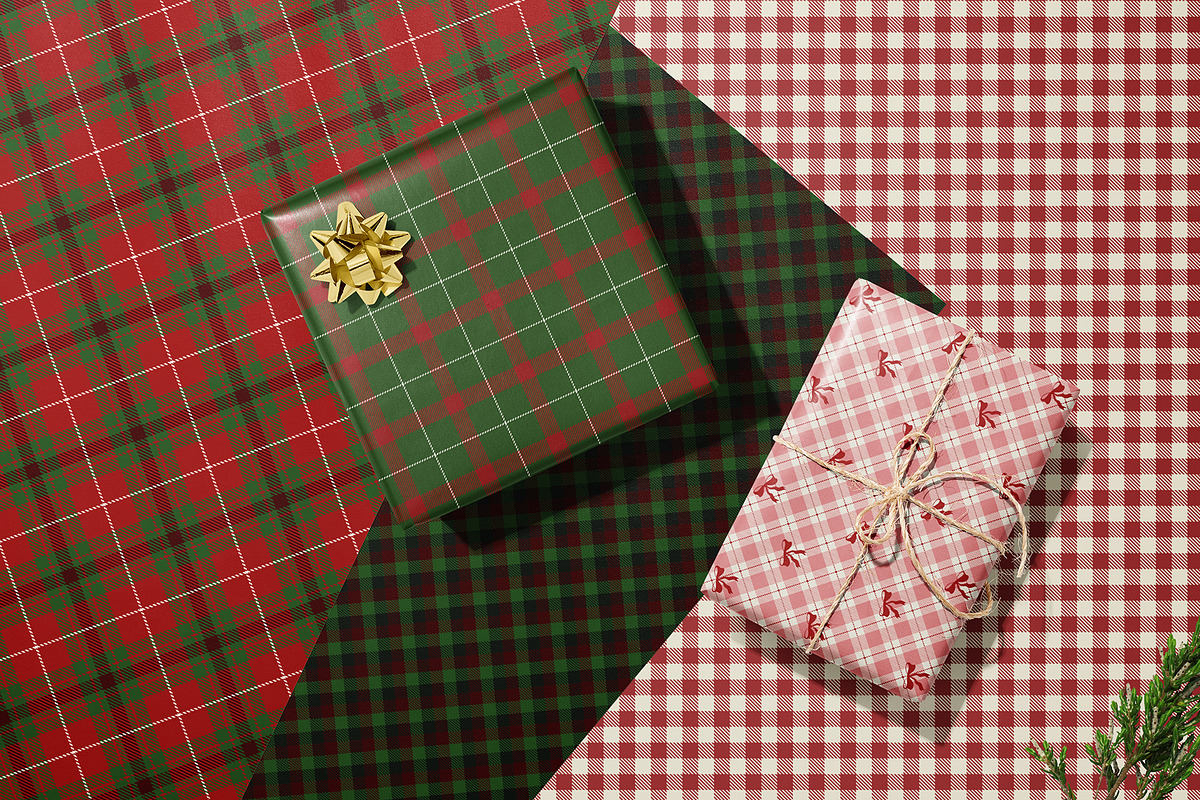 The Royal Holiday Plaid Collection, a Pattern Graphic by Sonulkaster (Photo 4 of 8)