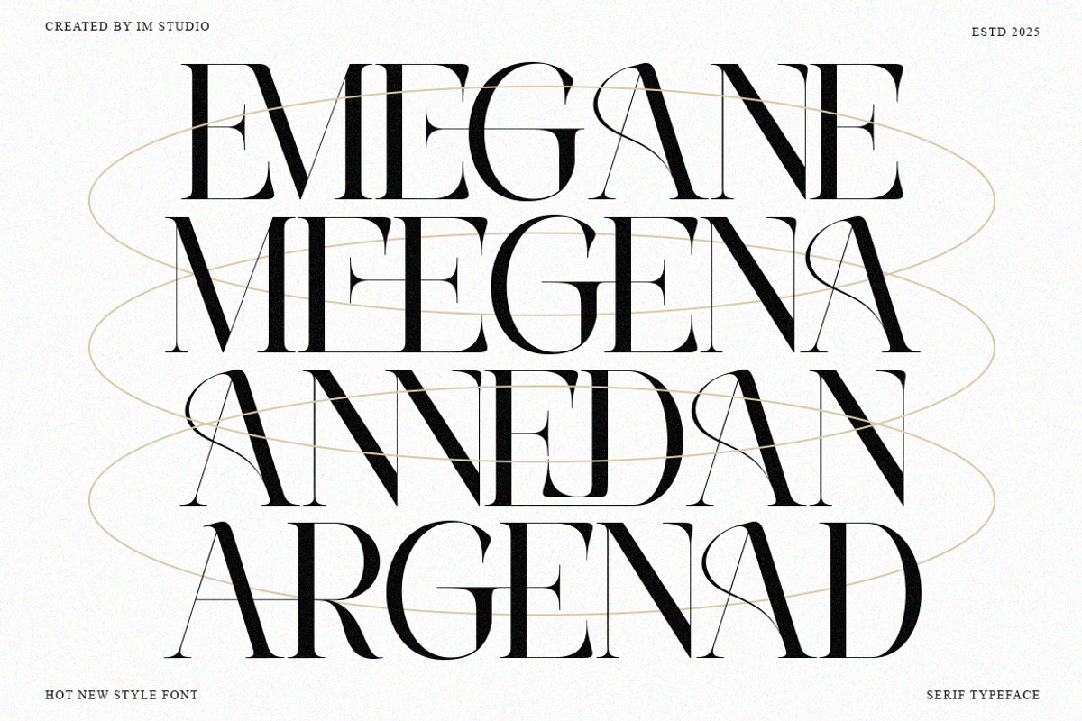 The Eliven Editorial | 7 Font Style, a Serif Font by IM Studio (Photo 10 of 15)