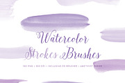 Watercolour Paint Photoshop Brushes, a Brush Add-On by By Lef (Thumbnail 1 of 3)