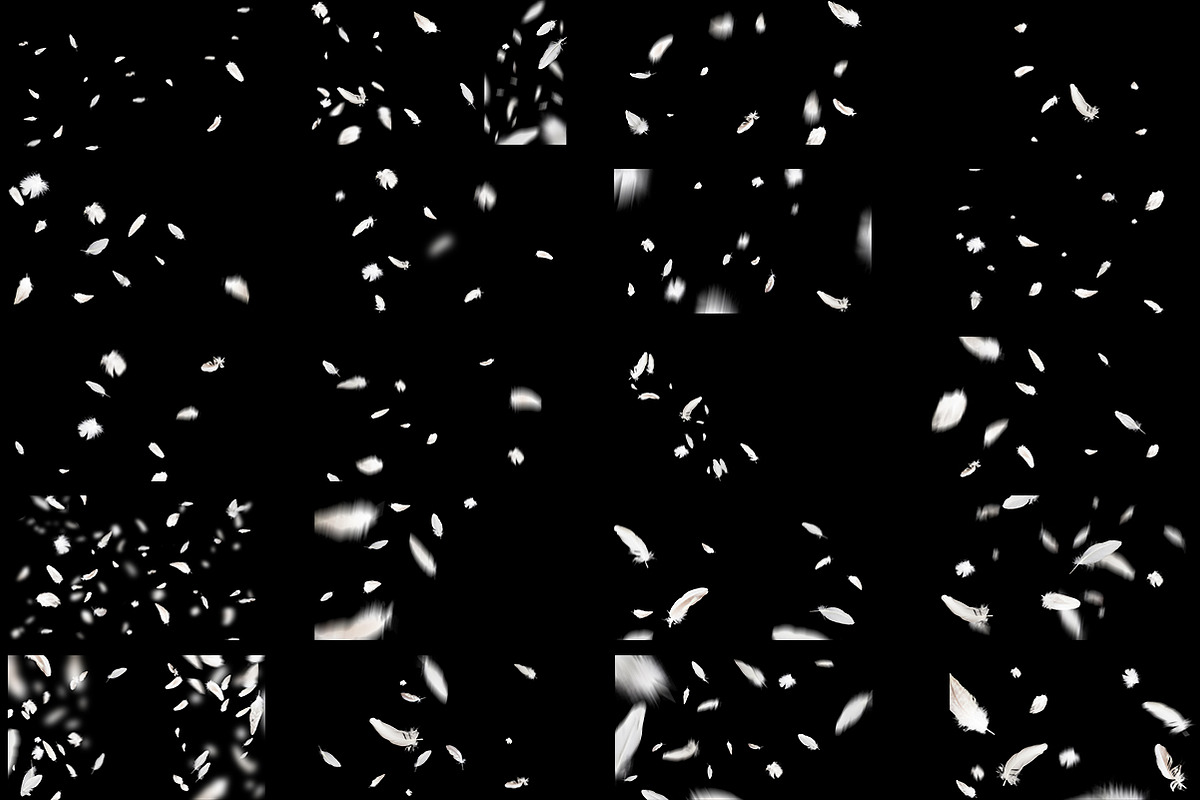 5K Feathers Overlays, an Object Graphic by ArtPlanet (Photo 3 of 7)