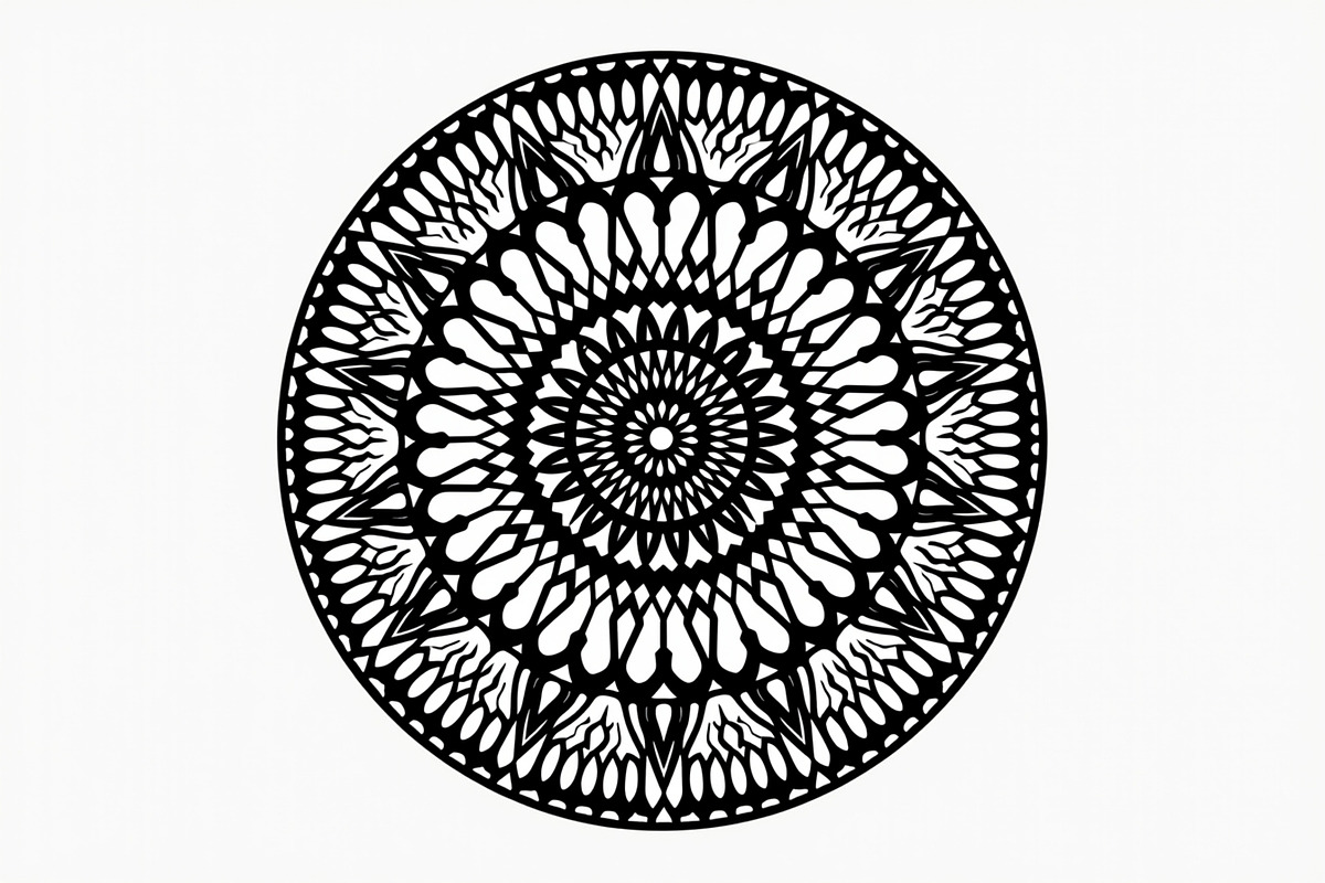 20 Sacred Geometry Mandala Set, an Illustration by hafijul (Photo 17 of 21)