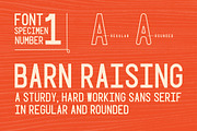 Wood Type Font Collection, a Sans Serif Font by Anugraha Design (Thumbnail 5 of 10)